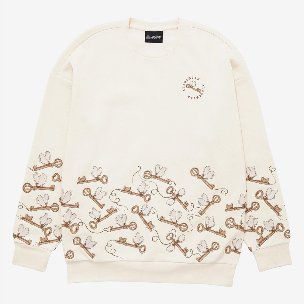 Our Universe Harry Potter Winged Keys Crewneck - BoxLunch Exclusive, NWT, Size S